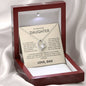 My Beautiful Daughter - Love Dad - Forever Love Necklace Gift Set