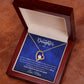 TO MY DAUGHTER LOVE MOM - FOREVER LOVE NECKLACE