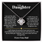 To My Daughter - Love Dad - Biggest Fan