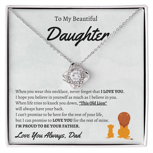 To My Beautiful Daughter - This Old Lion - Gift for her
