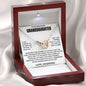 [Almost Sold Out] To My Beautiful Granddaughter - Intertwined Hearts Keepsake Necklace Gift Set