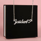 Custom Heart Name Neclace