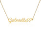 Custom Heart Name Neclace