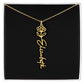 Custom Flower Name Necklace - A truly unique Gift Idea