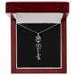 Custom Flower Name Necklace - A truly unique Gift Idea