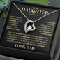 To My Daughter - Never forget that I love you, Dad