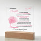 To My Beautiful Daughter - Beautiful Chapters - Acrylic Plaque Gift