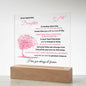 To My Beautiful Daughter - Beautiful Chapters - Acrylic Plaque Gift