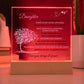 To My Beautiful Daughter - Beautiful Chapters - Acrylic Plaque Gift