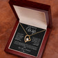 To My Beautiful Wife | Forever Love Necklace