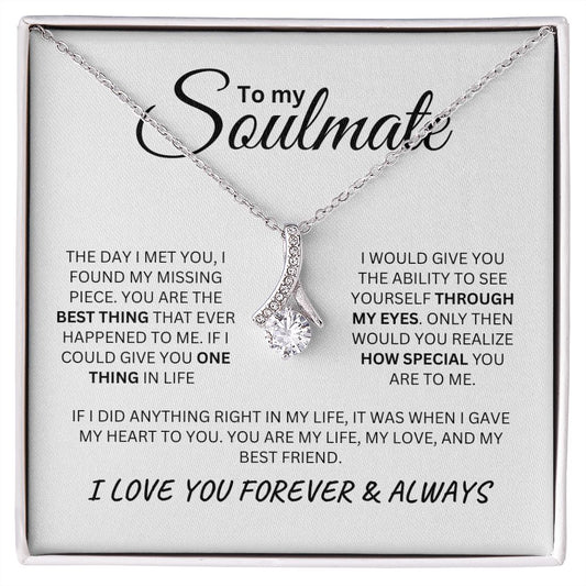 To My Soulmate | Alluring Beauty Necklace