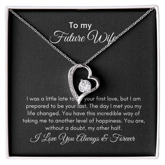 To My Future Wife Forever Love Necklace