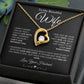 To My Beautiful Wife | Forever Love Necklace